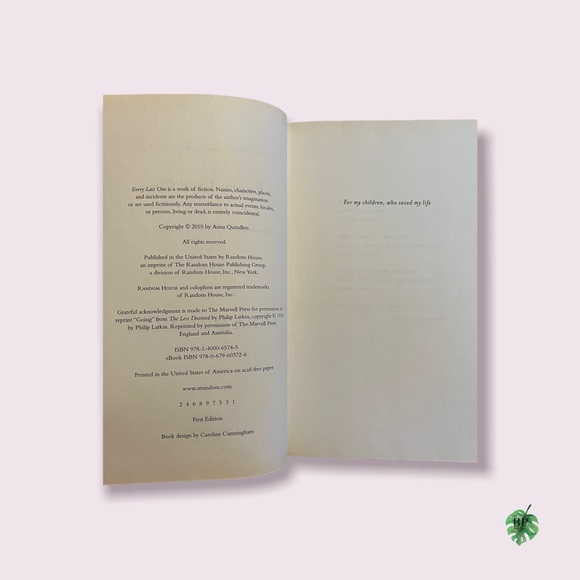 📚 Every Last One by Anna Quindlen - Picture 3 of 6